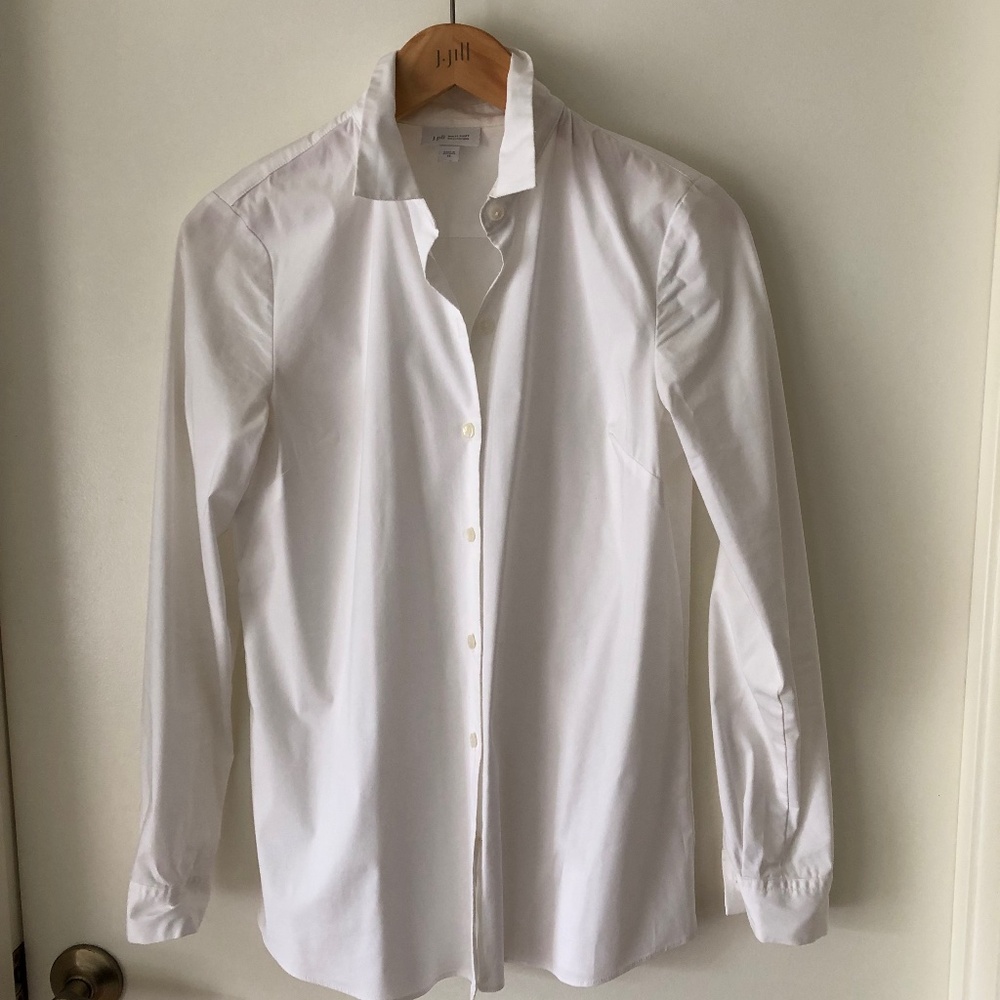 J Jill white shirt